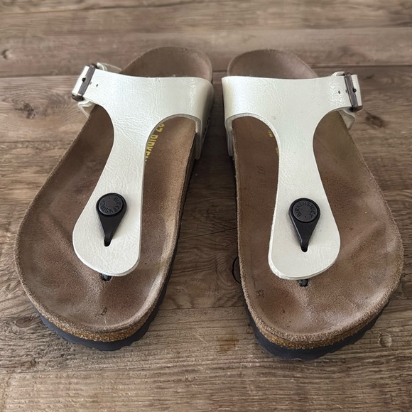 Birkenstock Gizeh Sandals Leather EU 37 NWOT - Picture 3 of 6